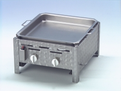 GasGrill   2 flammig  Rost und Pfanne   (ECO-Tech-Barbeque)
