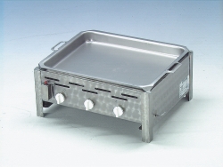 GasGrill   3 flammig  Rost und Pfanne   (ECO-Tech-Barbeque)