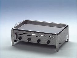 GasGrill   4 flammig  Rost und Pfanne   (ECO-Tech-Barbeque)